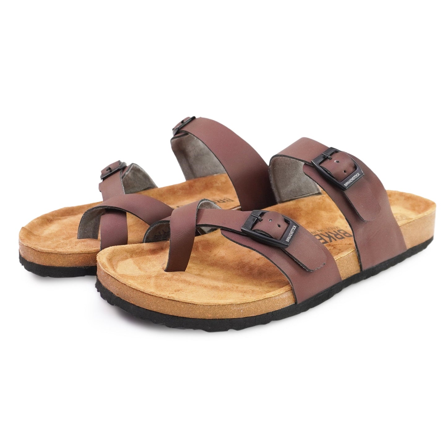Birks Franca Leather Sandals - Brown