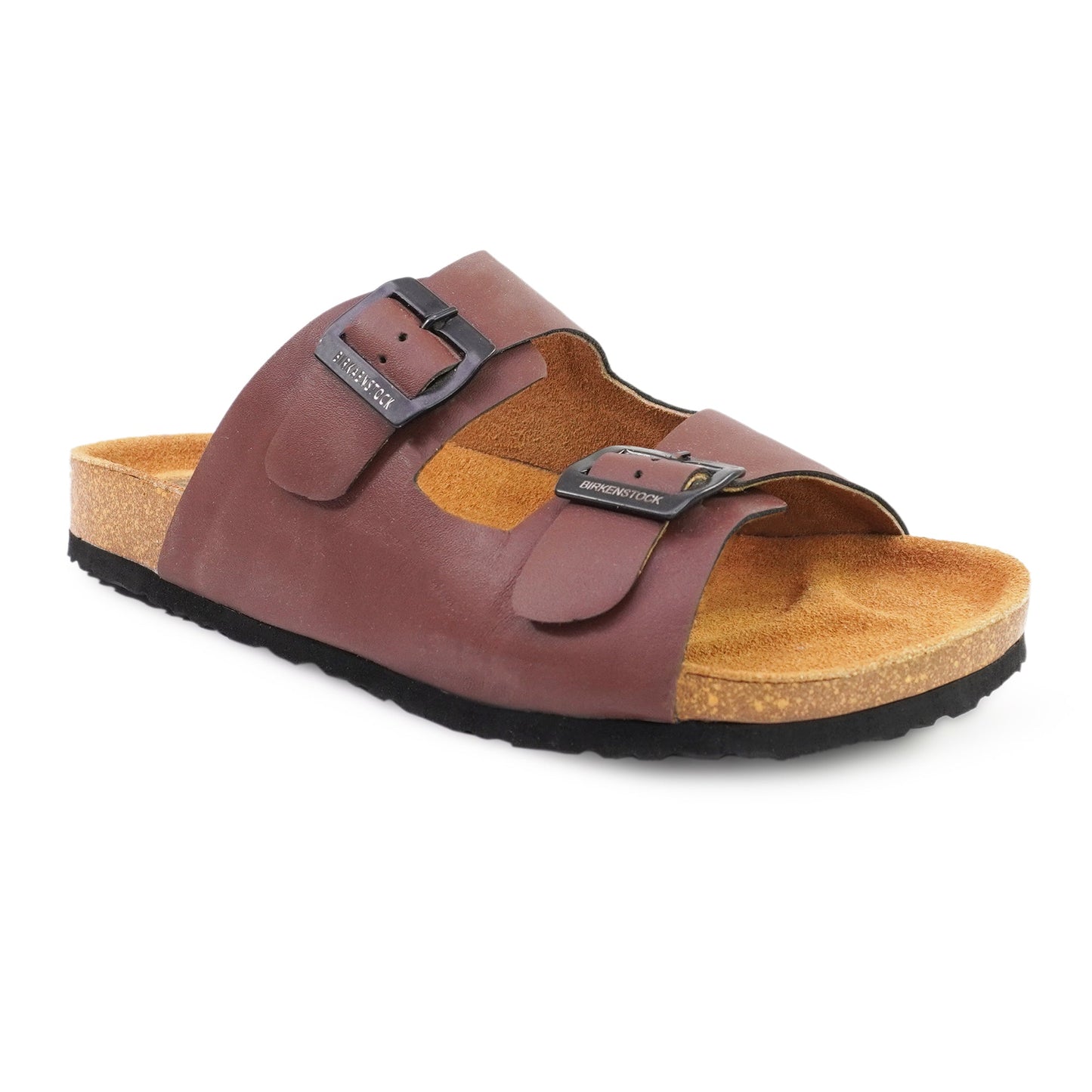 Birks Arizona Premium Leather Slides - Brown👟